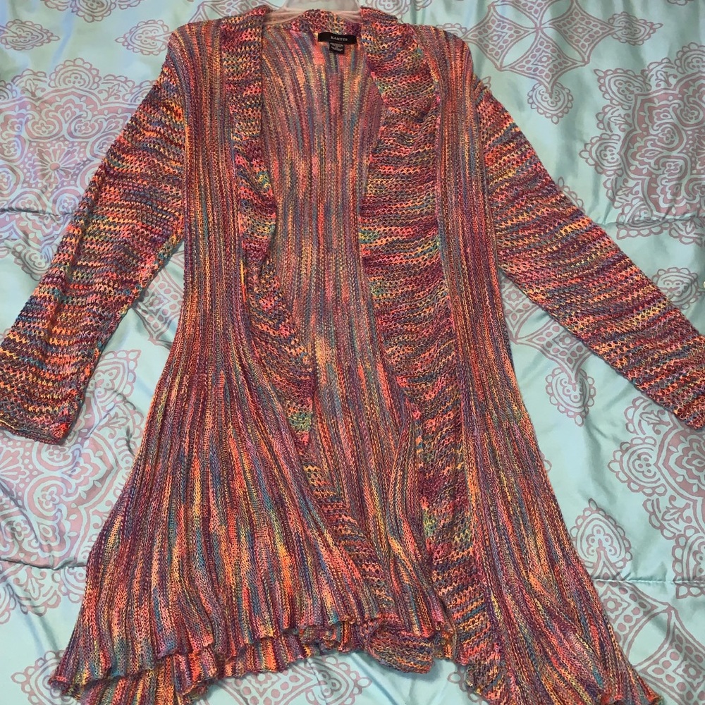 Colorful cardigan